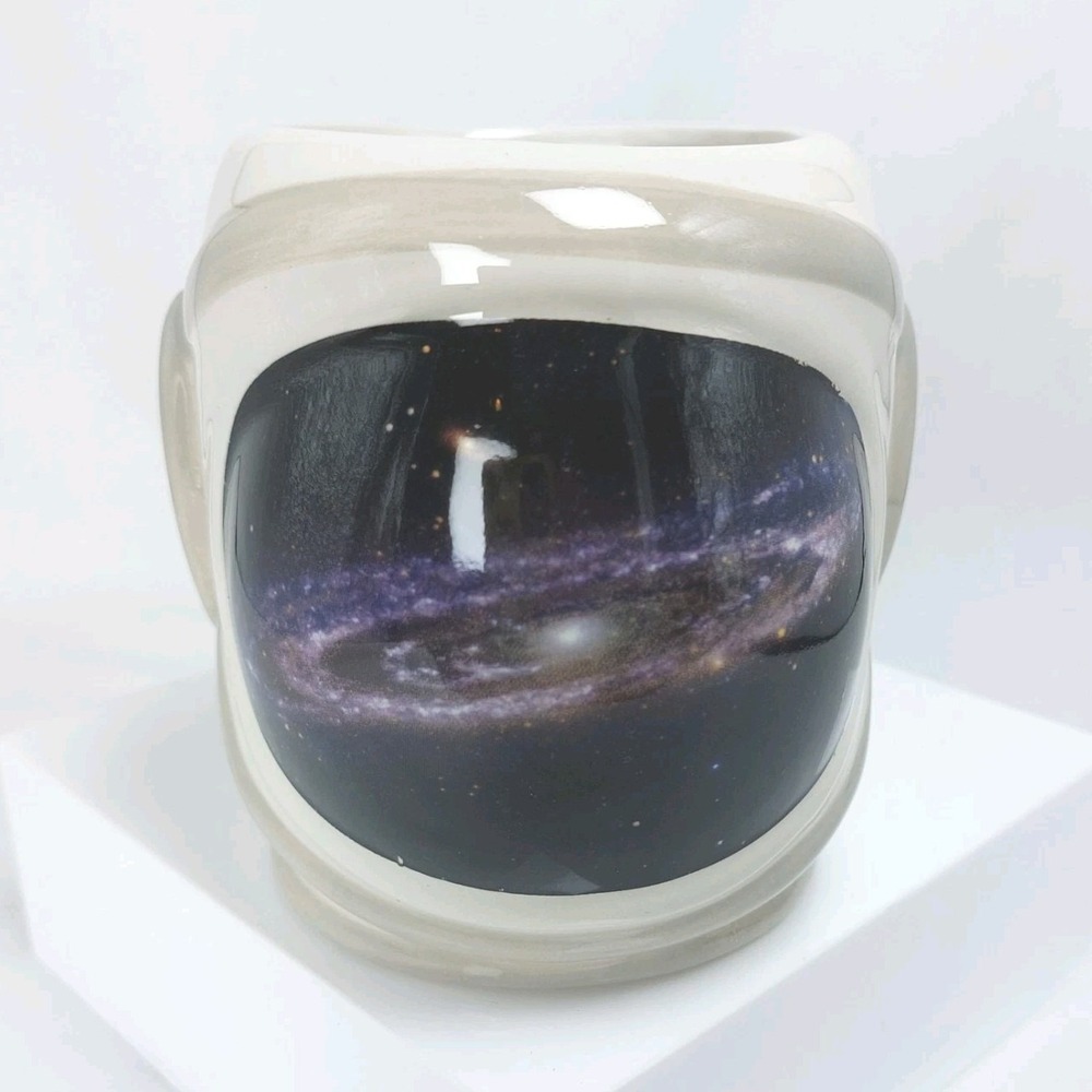 Astronaut Helmet 3D Shaped Coffee Mug Milky Way Space NASA 4.5" - Picture 4 of 6